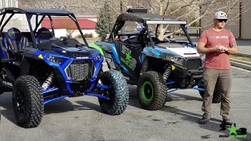 2018 RZR Turbo S VS CanAm X3 XRS walkaround