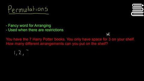 Leaving Cert Maths - Probability 22 - Permutations