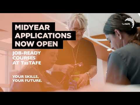TasTAFE Midyear Applications Now Open
