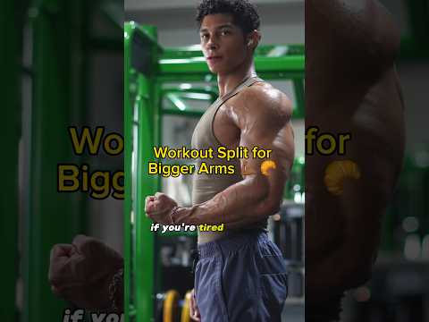Training Split For Maximum Arm Growth Bodybuilding Armworkout Workoutsplit Gymlife