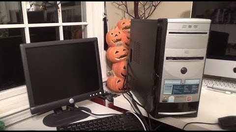 eMachines T3508 Desktop Computer | Part 1; The Explosion