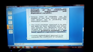 COST ESTIMATION & COST BEHAVIORS (PART 2)