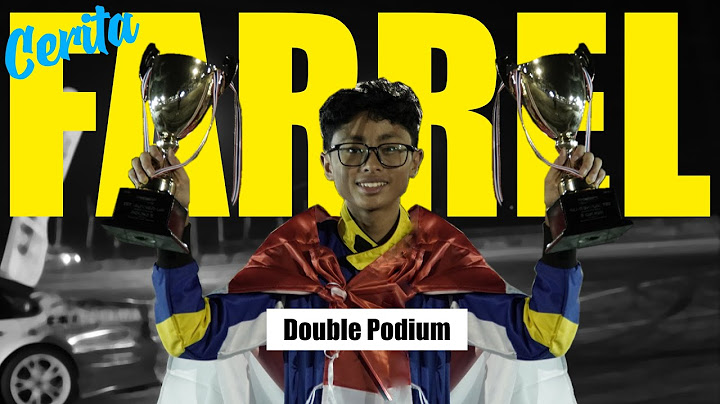 Cerita Farrel Double Podium di Southeast Asia Drift Series Thailand