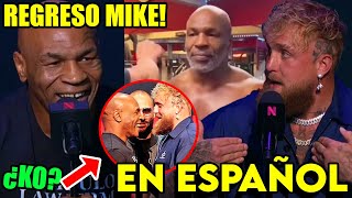 MIKE TYSON REGRESA AL BOXEO! CONTRA JAKE PAUL (EN ESPAÑOL)