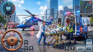 Ambulance City Rescue Simulator 3D Game 911 US Emergency Ambulance - Android Pro Version screenshot 3