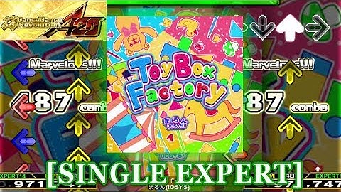 【DDR A20】 Toy Box Factory [SINGLE EXPERT] 譜面確認＋クラップ