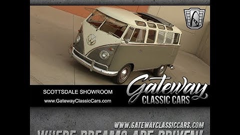 1958 Volkswagen Microbus 23 Window Stock #1308-SCT