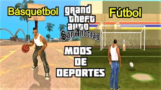 ✓Top 5 Mods de Deportes Para GTA San Andreas Android 2021 - YouTube