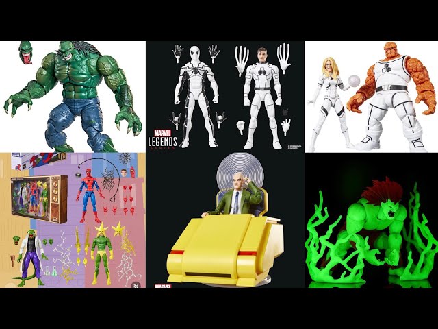 New Roundup today's reveals Marvel Legends, Street Fighter