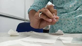 How to prepare sample for XRD analysis|powder sample