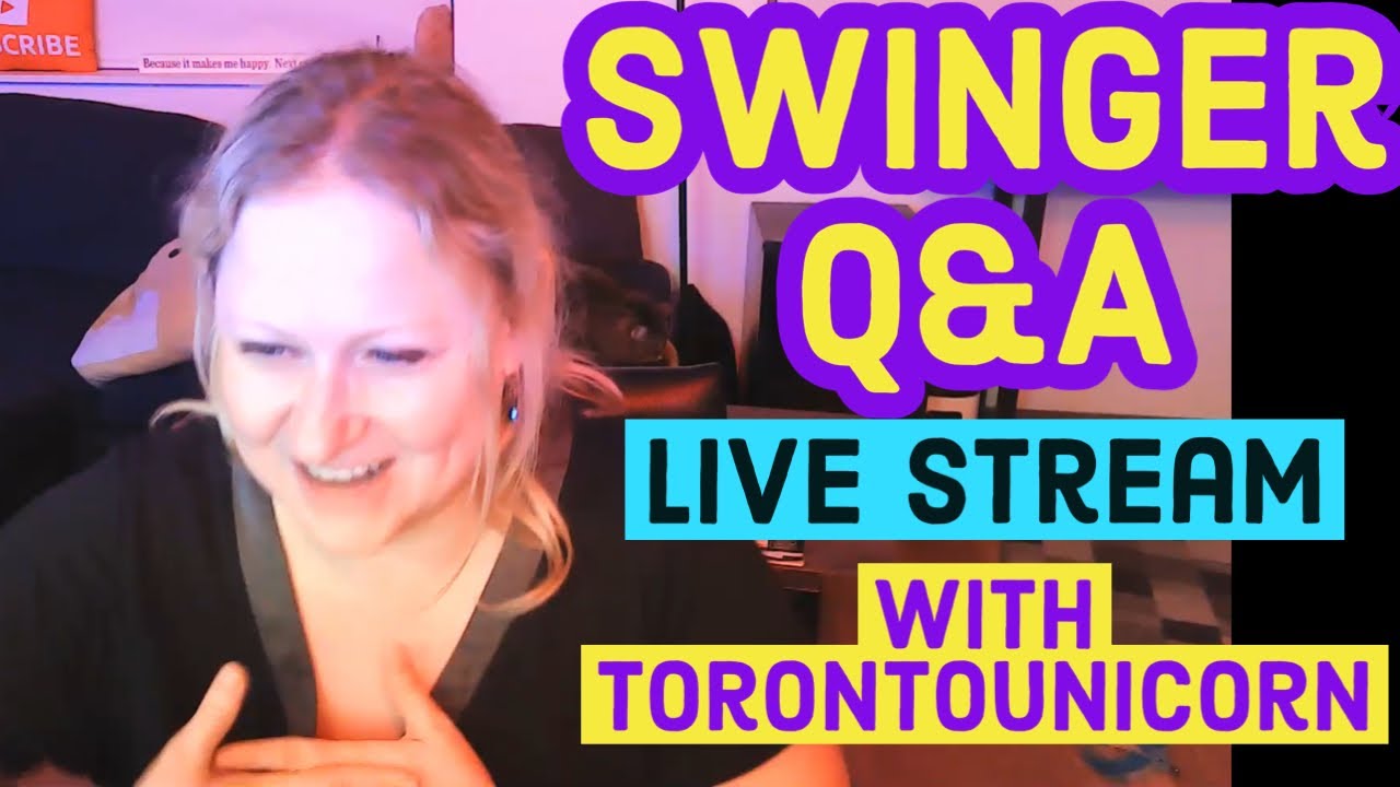 Swinger lifestyle QandA livestream with TorontoUnicorn (in my cozy jammies)😊  image image