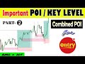 POI &amp; Key Levels in SMC &amp; ICT | Entry with Powerful Combined POI | #SMC Folder Lec 26