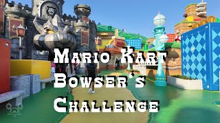 Mario Kart Bowsers Challenge Full POV and Queue in 4K | Super Nintendo World Epic Universe