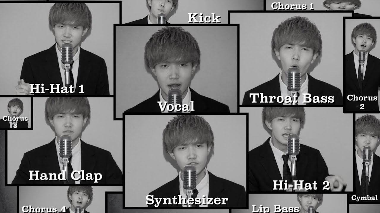 [ Acapella ver. ] Scatman (ski-ba-bop-ba-dop-bop) / Scatman John