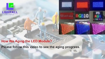 LED Module Aging Test in Action