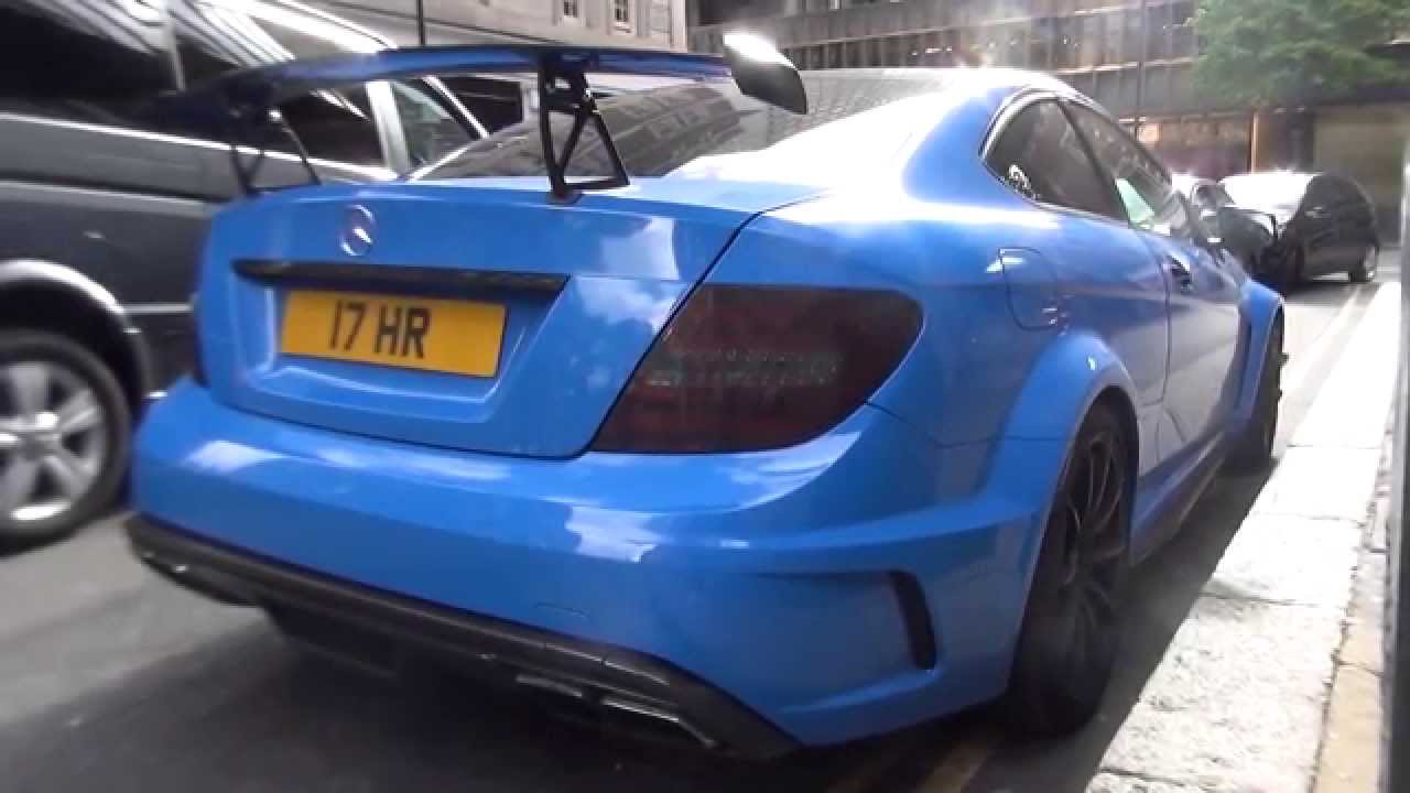 Brutal Sound C63 Amg Black Series Loses Catalytic Converter Carbuzz