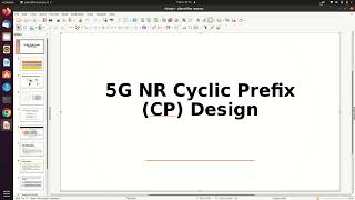 5G NR Cyclic Prefix (CP) Design