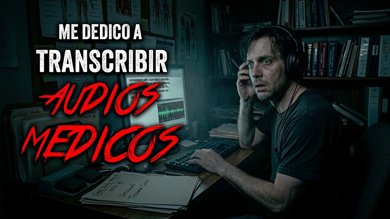 Me dedico a TRANSCRIBIR audios MÉDICOS / Creepypasta