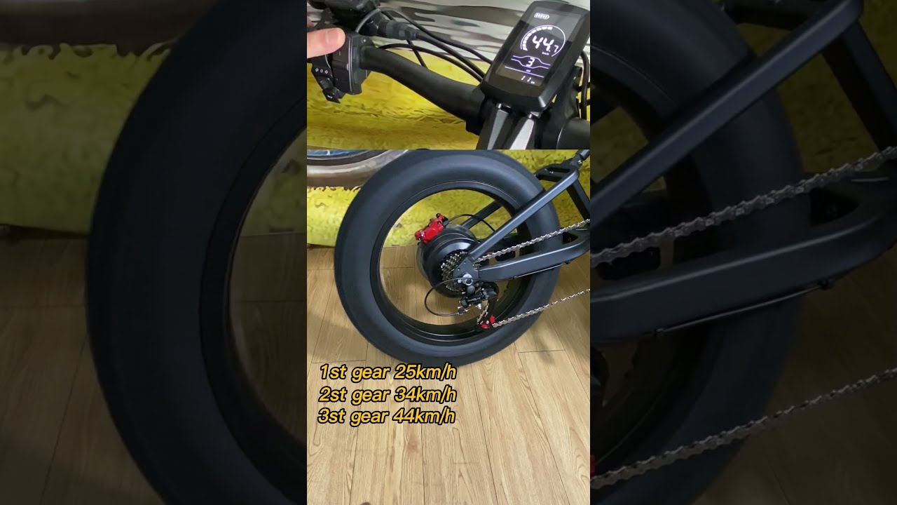 Pure Electric Mode Speed Test Ebike Bike Asmr