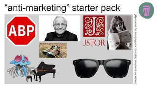 The Anti-Marketing Starter Pack (resources, reading, other)