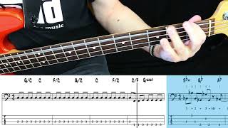 Van Halen - Jump (Bass cover with tabs) chords