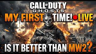 Playing COD GHOSTS For The First Time! (Is It Really That Bad)