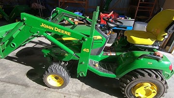 John Deere X585 Project: Part 7 - The X585 Need a 45 Loader