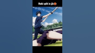 Thumbnail of MAKI SPLIT IN JUJUTSU KAISEN 0🥵👁️[AMV/EDIT]#anime #jujutsukaisen #jujutsukaisenedit #amvedit