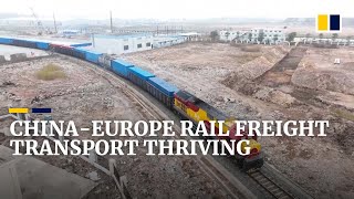 China-Europe rail freight reaches 50,000-train milestone amid rising EU-Beijing tensions