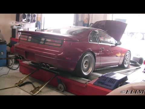 Dyno with new Test Pipes on 300ZX TT (B&B catback,...