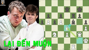 Magnus Carlsen Đủng Đỉnh đến muộn trước Hans Niemann Và Cái Kết - Freestyle Chess Grand Slam Finals