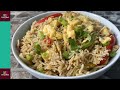 Today Quick Chicken fried Rice with Egg