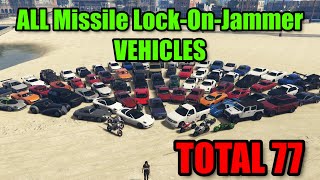 Gta5 Online Cars With Missile Lock-On-Jammer Option