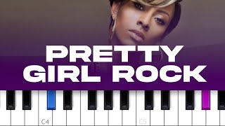 Keri Hilson - Pretty Girl Rock (piano tutorial) screenshot 1