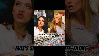 Max's Secret Habit-Sleep-eating Potato Chips 🥔😴 #funny #brokegirls #shortvideo #foryou