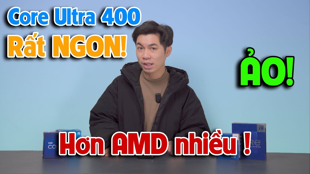 Intel CORE ULTRA 400 Series sẽ chơi game NGON hơn cả AMD ??! | Hy vọng phết !