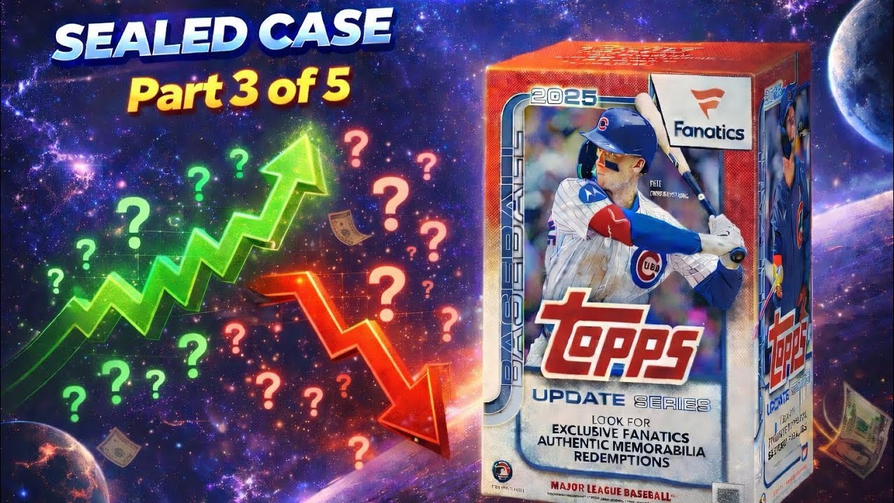 Sealed Case Rip Continues 📦 2025 Topps Update Fanatics | Part 3 of 5