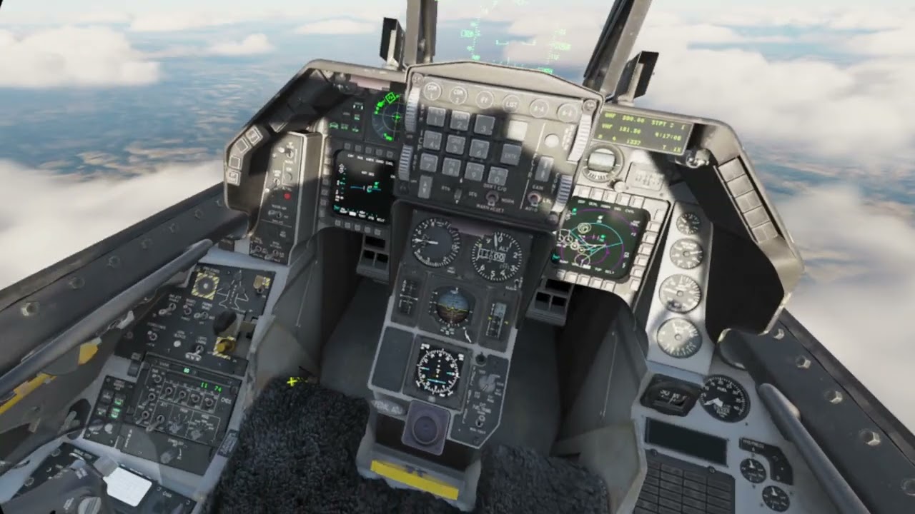 F-16 DCS HARMS, engine out, dumb bombs and an excrutiatingly long refuel session