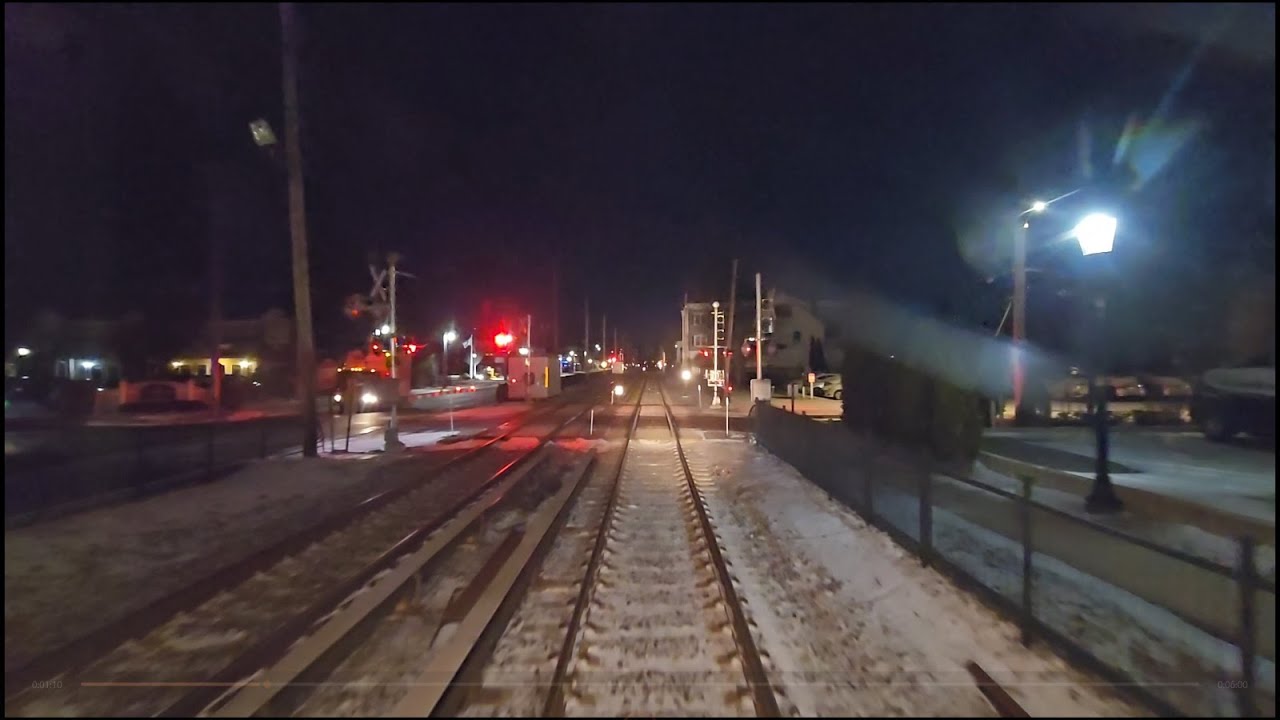 4K/60p: LIRR M3 Front Window Ronkonkoma to The Hillside Facility