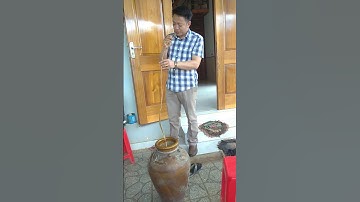 uống rượu cần dứn