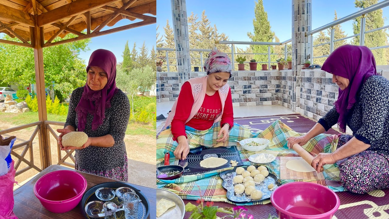 EN GÜZEL YENİ ISPANAKLI BÖREK TARİFİ ~ YENİ KÖY EVİ BAHÇE DEĞİŞİMİ ~ KÖY İŞLERİ VLOG