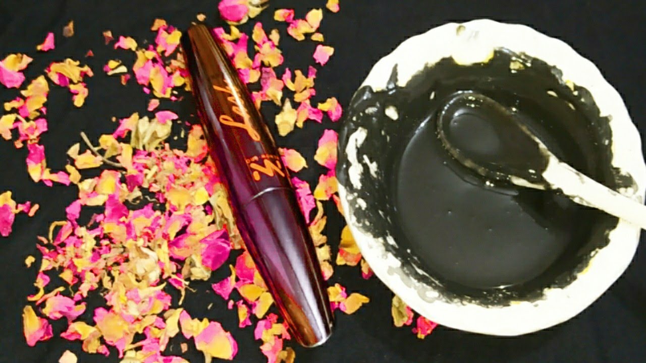 طريقة عمل الماسكرا الطبيه المنزليه 🔥