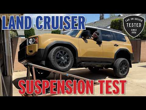 Toyota Land Cruiser Suspension Deep Dive and RTI Test 
