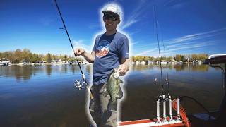Shawano Lake Spring Crappie Fishing
