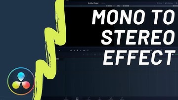 Convert Mono to Stereo in DaVinci Resolve 17