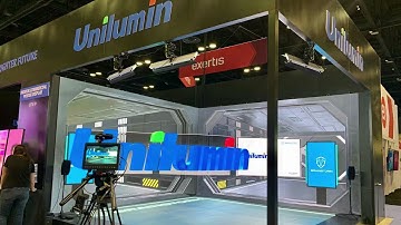 Day 1 at InfoComm 2021 Unilumin Booth 2121