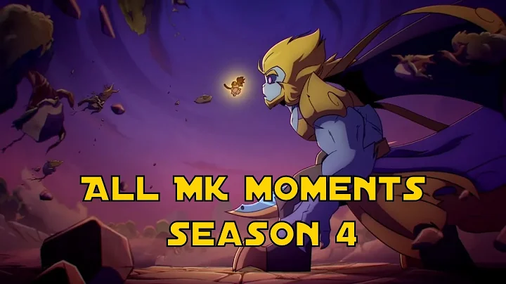 All Mk moments in season 4 | Lego Monkie Kid |