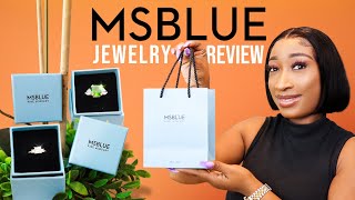 The Truth About MSBLUE JEWELRY / UNBOXING & REVIEW MOISSANITE RING