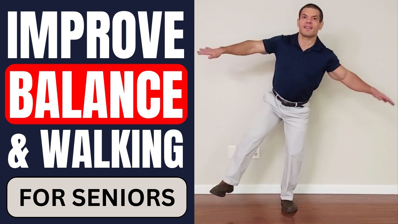 SENIORS: 3 Key Balance Exercises to Prevent Falls & Walk Confidently ...