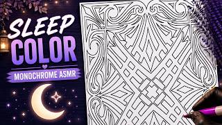 Day 8 — One Color Pattern Coloring | Satisfying Marker ASMR